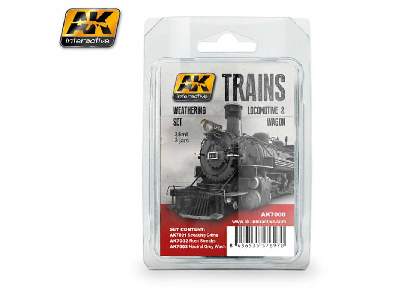 Trains Locomotive & Wagon - Weathering Set (3x35ml) - image 1