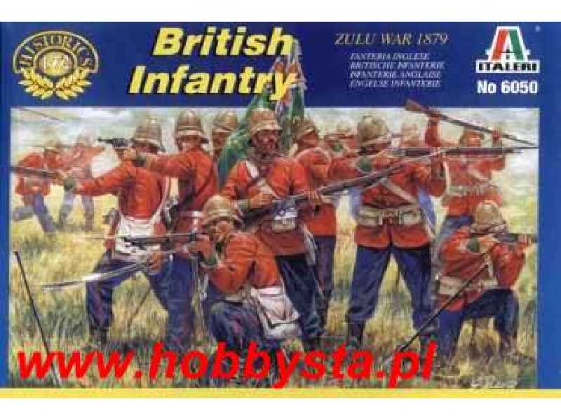 Figures - Brytyjska piechota - Wojna Zuluska 1879 - image 1
