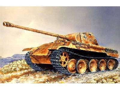 Panzer V Panther Ausf.D w/Photo Etched Parts  - image 1