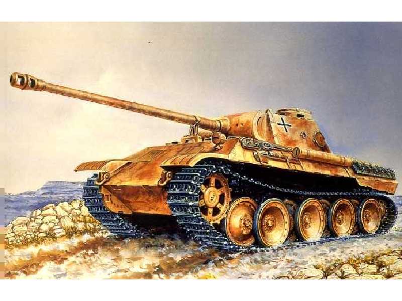 Panzer V Panther Ausf.D w/Photo Etched Parts - image 1 Panzer V Panther Ausf.D w/Photo Etched Parts - image 1