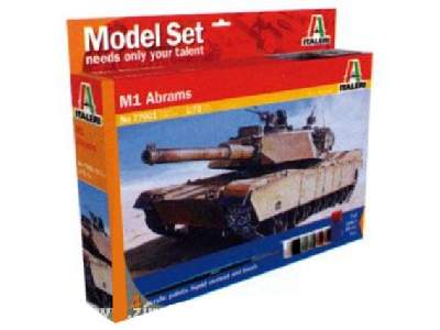 M1 Abrams w/Paints and Glue  - image 1