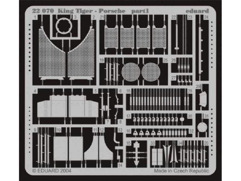 King Tiger Porsche 1/72 - Dragon - image 1