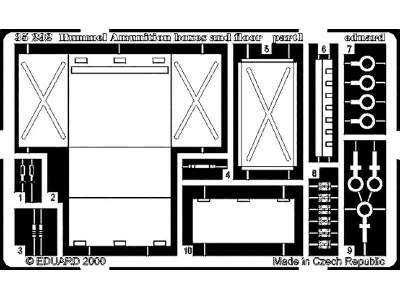 Hummel Ammo.  Box/ Floor 1/35 - Dragon - image 1