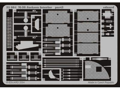 M-36 interior 1/35 - Academy - image 2