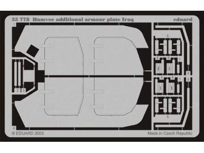 M-1025 additional armour plate Iraq 1/35 - Tamiya - image 1