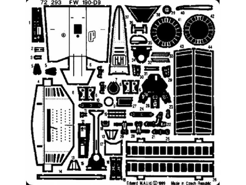 Fw 190D 1/72 - Academy - image 1