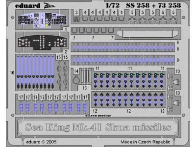 Sea King Mk.41 Skua missiles 1/72 - Revell - image 1