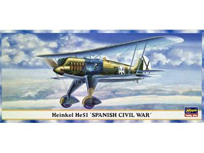 Heinkel He51 Spanish Civil War - image 1