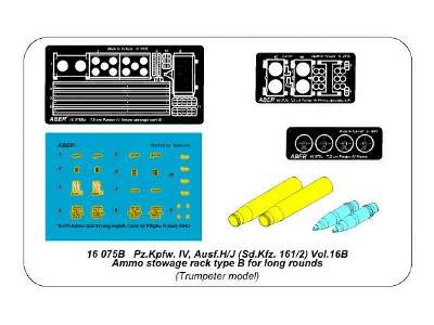 Pz.Kpfw. IV, Ausf.H Vol.16B - Ammo stowage rack type B for long  - image 20