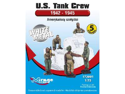 U.S. Tank Crew 1942-1945 (5 figures/White Metal) - image 1