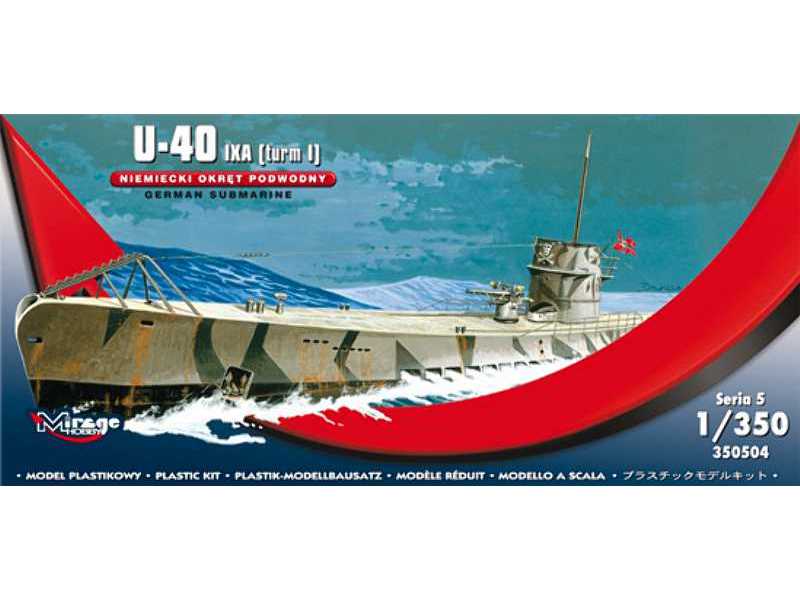 U-40 IXA [turm I] German Submarine - image 1