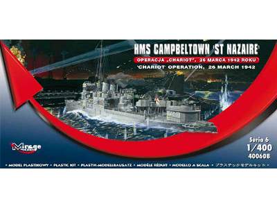 HMS CAMPBELTOWN 'ST NAZAIRE' &quot;Chariot&quot; operation - image 1