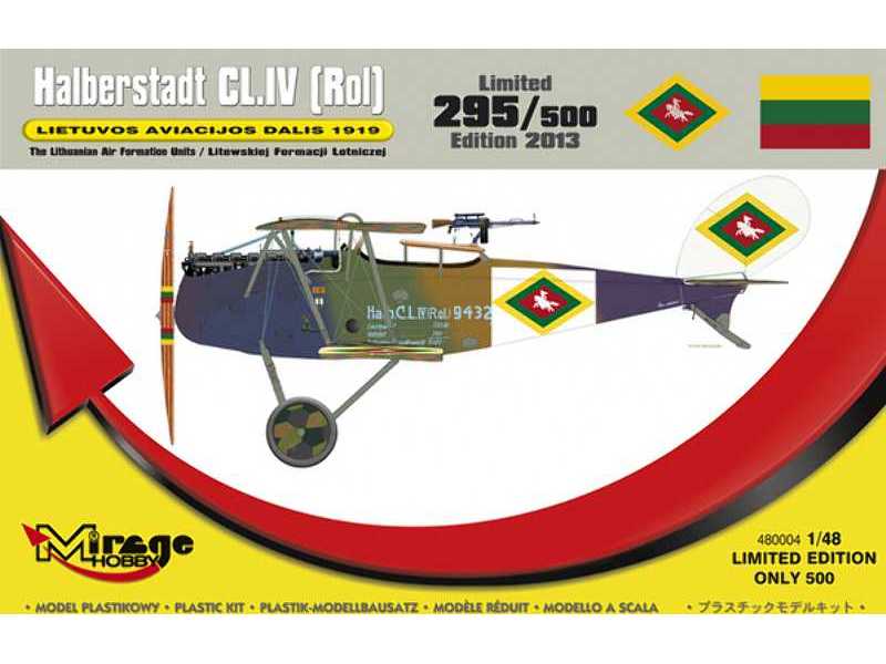 Halberstadt CL.IV (Rol)  LIETUVOS AVIACIJOS DALIS 1919 - image 1