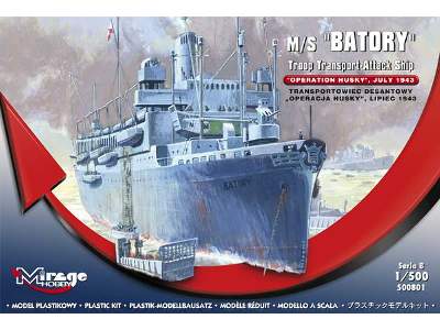 M/S 'Batory' Troop Transport-Attack Ship 'Operation Husky', July - image 1