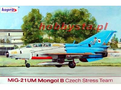  MiG-21UM Mongol B Czech Stress Team - image 1