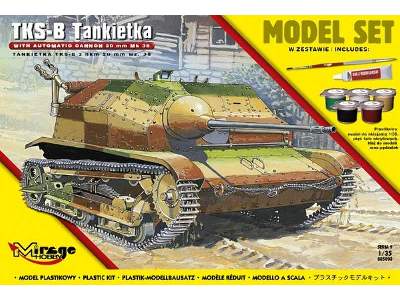 TKS-B  Polska Tankietka (MODEL SET) - image 1