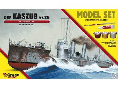 ORP 'KASZUB' 1935 (Polski Okręt Torpedowy)  (MODEL SET) - image 1