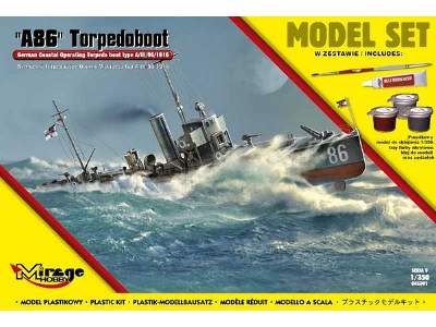 'A86' Torpedoboot  (Niemiecki Torpedowiec Obrony Wybrzeża typ A/ - image 1