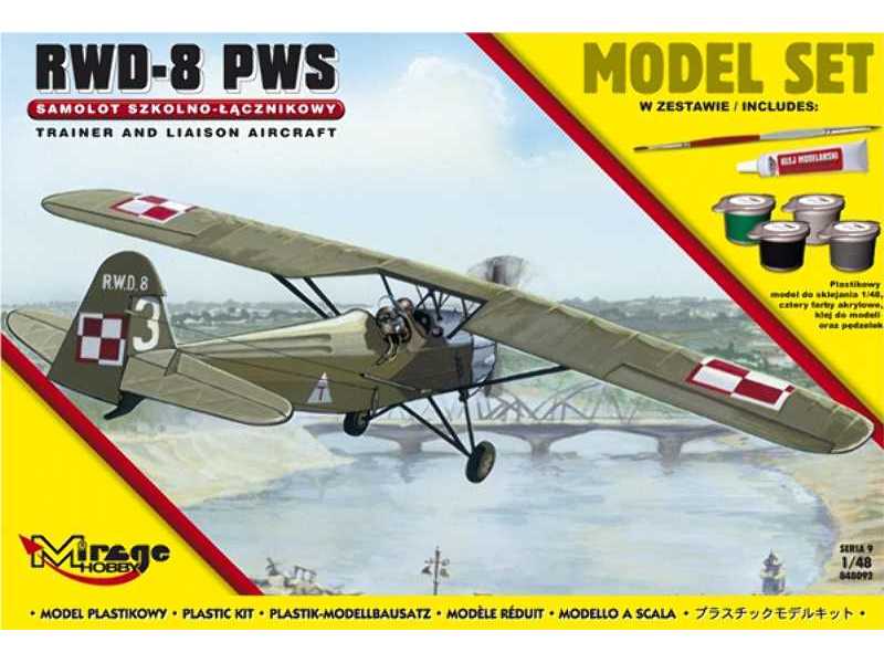 R.W.D.-8 (PWS)  [Polski Samolot Szkolno-Łącznikowy] (MODEL SET) - image 1