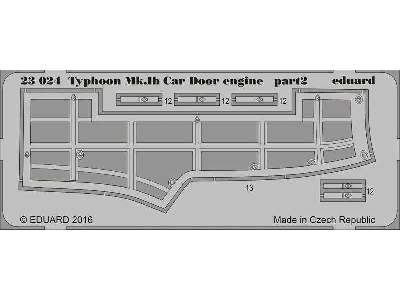 Typhoon Mk. Ib Car Door engine 1/24 - Airfix - image 2