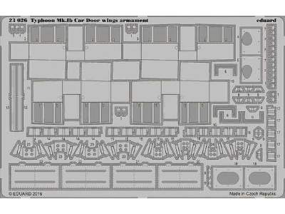 Typhoon Mk. Ib Car Door wings armament 1/24 - Airfix - image 1