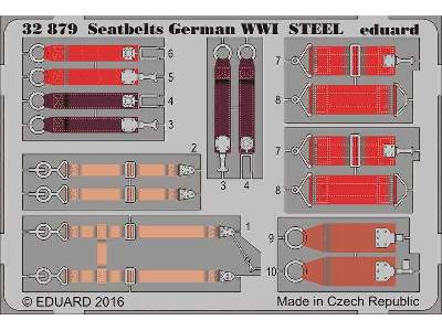 Seatbelts German WWI STEEL 1/32 - image 1