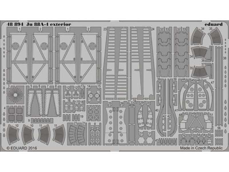 Ju 88A-4 exterior 1/48 - Icm - image 1