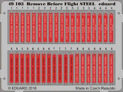 Remove Before Flight STEEL 1/48 - image 1