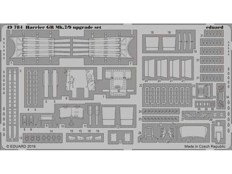 Harrier GR Mk.7/9 upgrade set 1/48 - Eduard - image 1