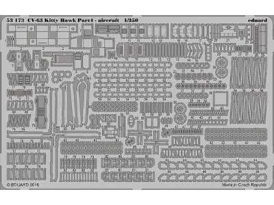 CV-63 Kitty Hawk pt.4 - aircraft 1/350 - Trumpeter - image 1