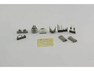 Fw 190A-5 fuselage guns 1/72 - Eduard - image 6