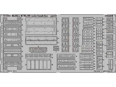 Halifax B Mk. III main bomb bay 1/72 - Revell - image 2