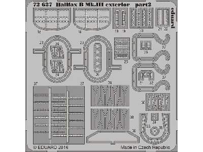 Halifax B Mk. III exterior 1/72 - Revell - image 2