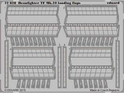 Beaufighter TF Mk.10 landing flaps 1/72 - Airfix - image 1