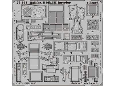 Halifax B Mk. III interior 1/72 - Revell - image 2