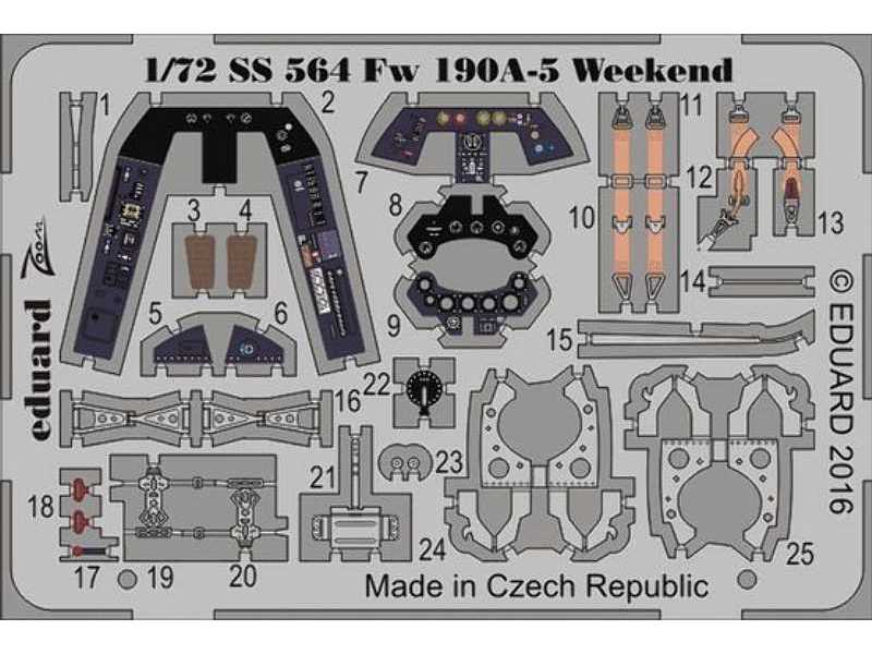 Fw 190A-5 Weekend 1/72 - Eduard - image 1