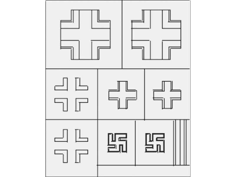 Ju 52 National Insignia 1/72 - image 1