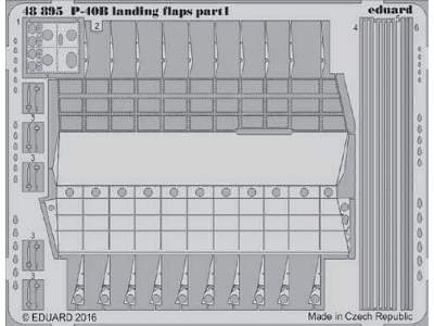 P-40B landing flaps 1/48 - Airfix - image 1