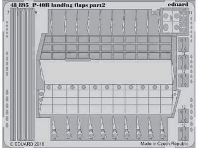 P-40B landing flaps 1/48 - Airfix - image 2