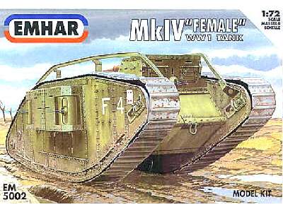 Mk IV Female WWI Heavy Battle Tank - image 1