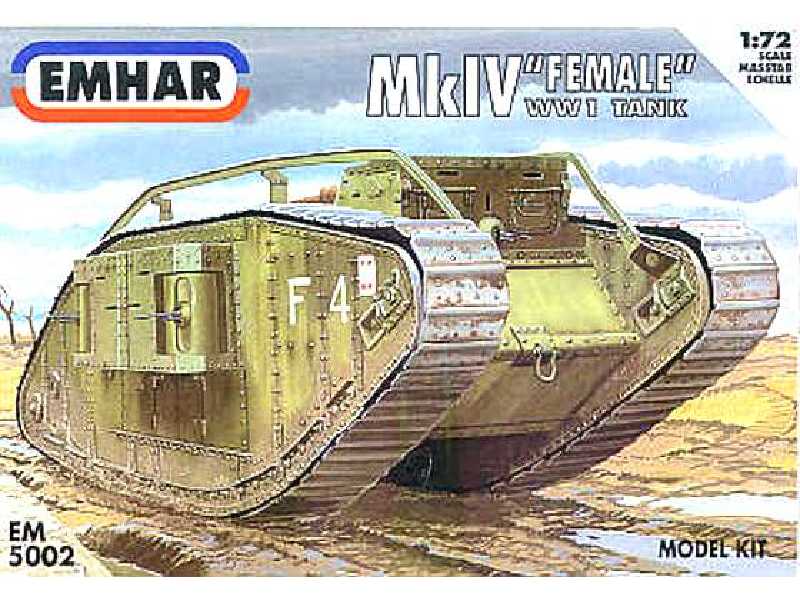 Mk IV Female WWI Heavy Battle Tank - image 1