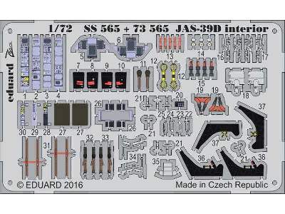 JAS-39D 1/72 - Revell - image 2