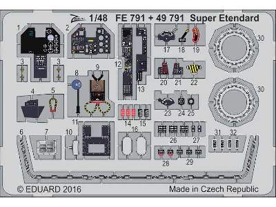 Super Etendard 1/48 - Kitty Hawk - image 1