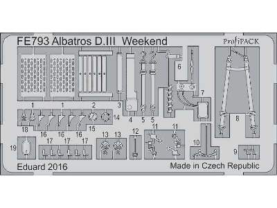 Albatros D.III Weekend 1/48 - Eduard - image 1