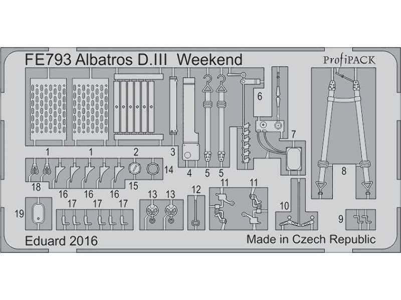 Albatros D.III Weekend 1/48 - Eduard - image 1