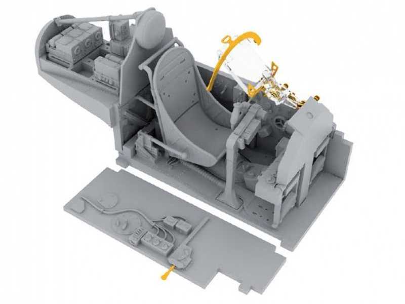 P-38F cockpit 1/48 Academy - image 1