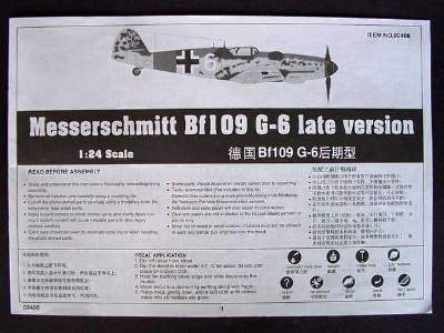 Messerschmitt Bf109 G-6 late version - image 5