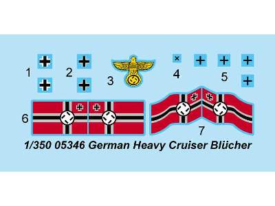 German Heavy Cruiser Blucher - image 3