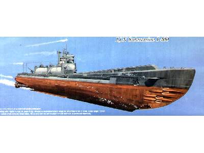 Japanese Navy Submarine I-400 - full hull - image 1