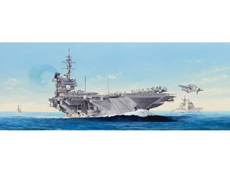 USS Constellation CV-64 - Kitty Hawk class aircraft carrier - image 1